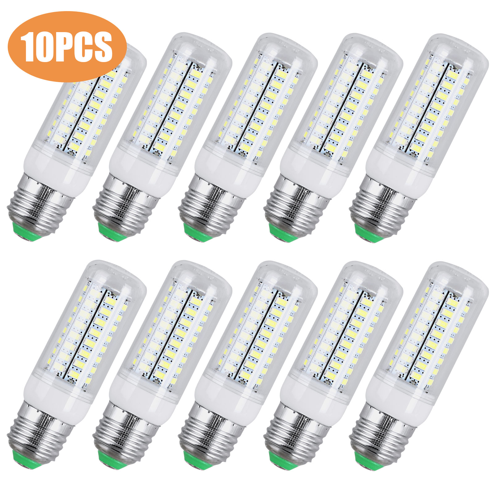 4 Pack Energy Saving E27 Warm White LED Corn Bulb Lamp Light 110V AC US Shipping 