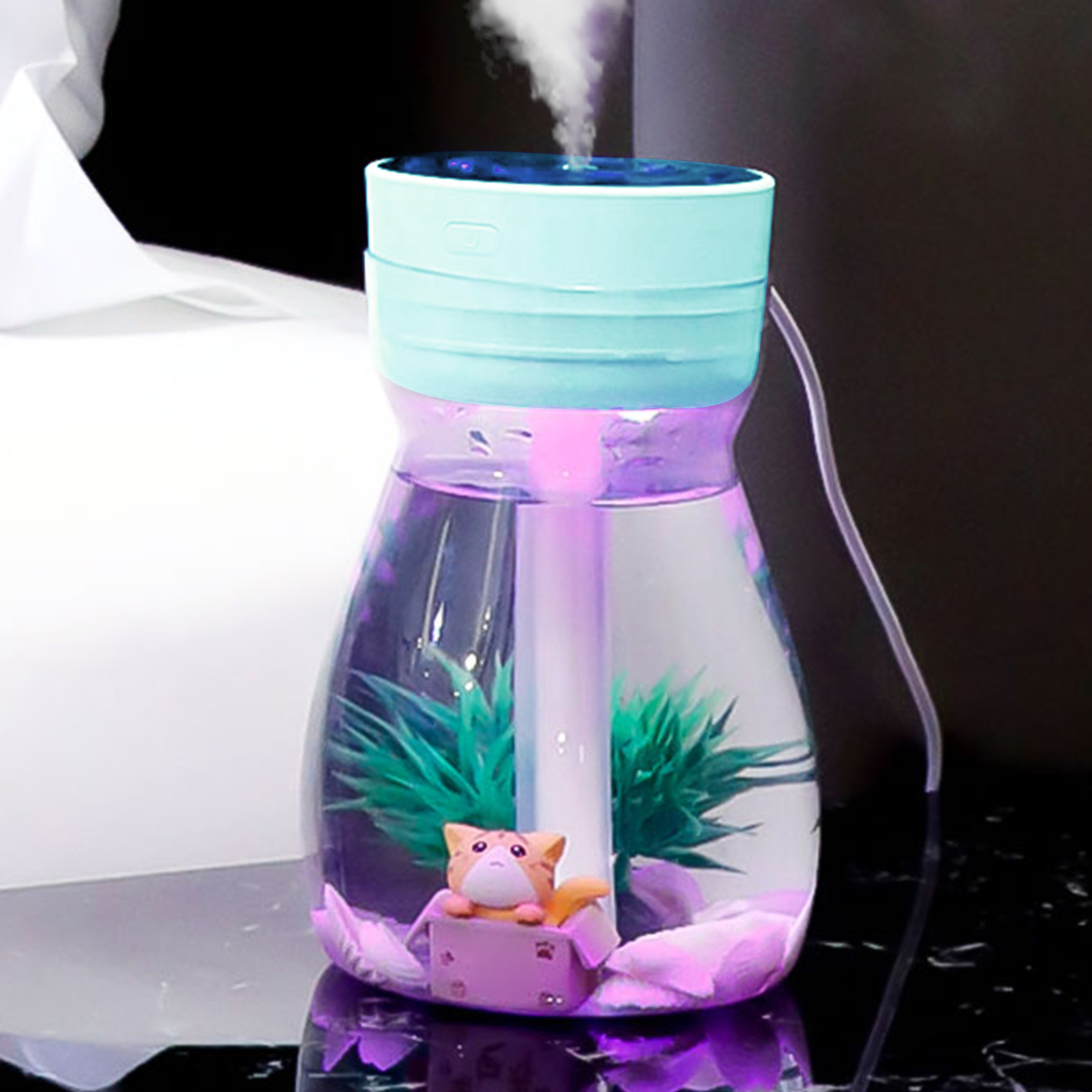 Aroma Essential Oil Diffuser Grain Ultrasonic Air LED Aromatherapy Humidifier US