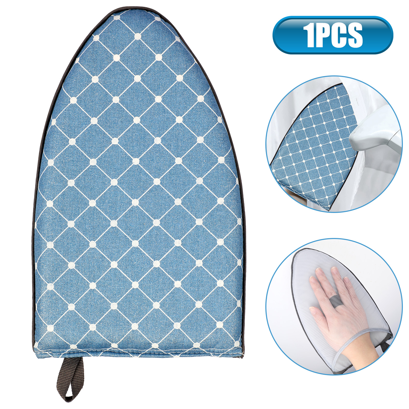 Mini Ironing Pad Board Gloves Hand-held Resistant Heat Holder Sleeve Waterproof