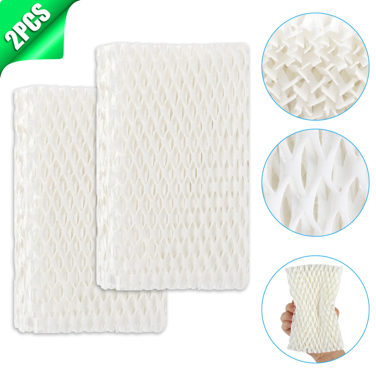 2/4Pcs Humidifier Wick Filter Replacement for ReliOn WF813 RCM-832 DH-832 DH-830