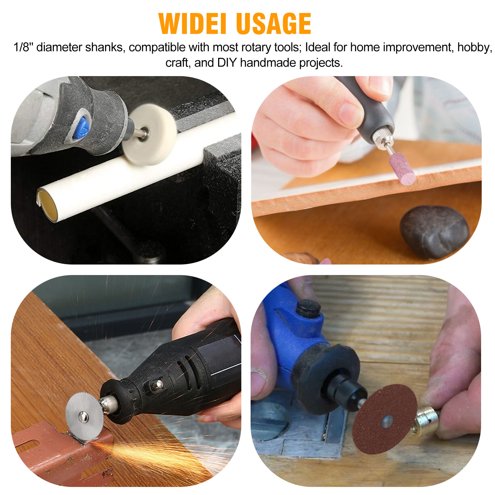 141pc Dremel Rotary Accessory Kit Grinding Sanding Polishing Rotary