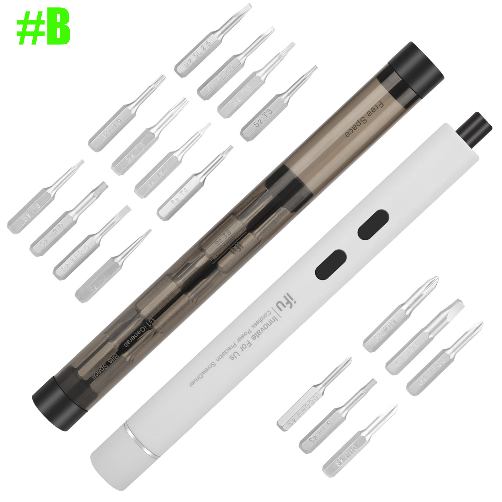 22 in 1 Mini Wireless Lithium Electric Screwdriver Drill Kit Power Repair Tool