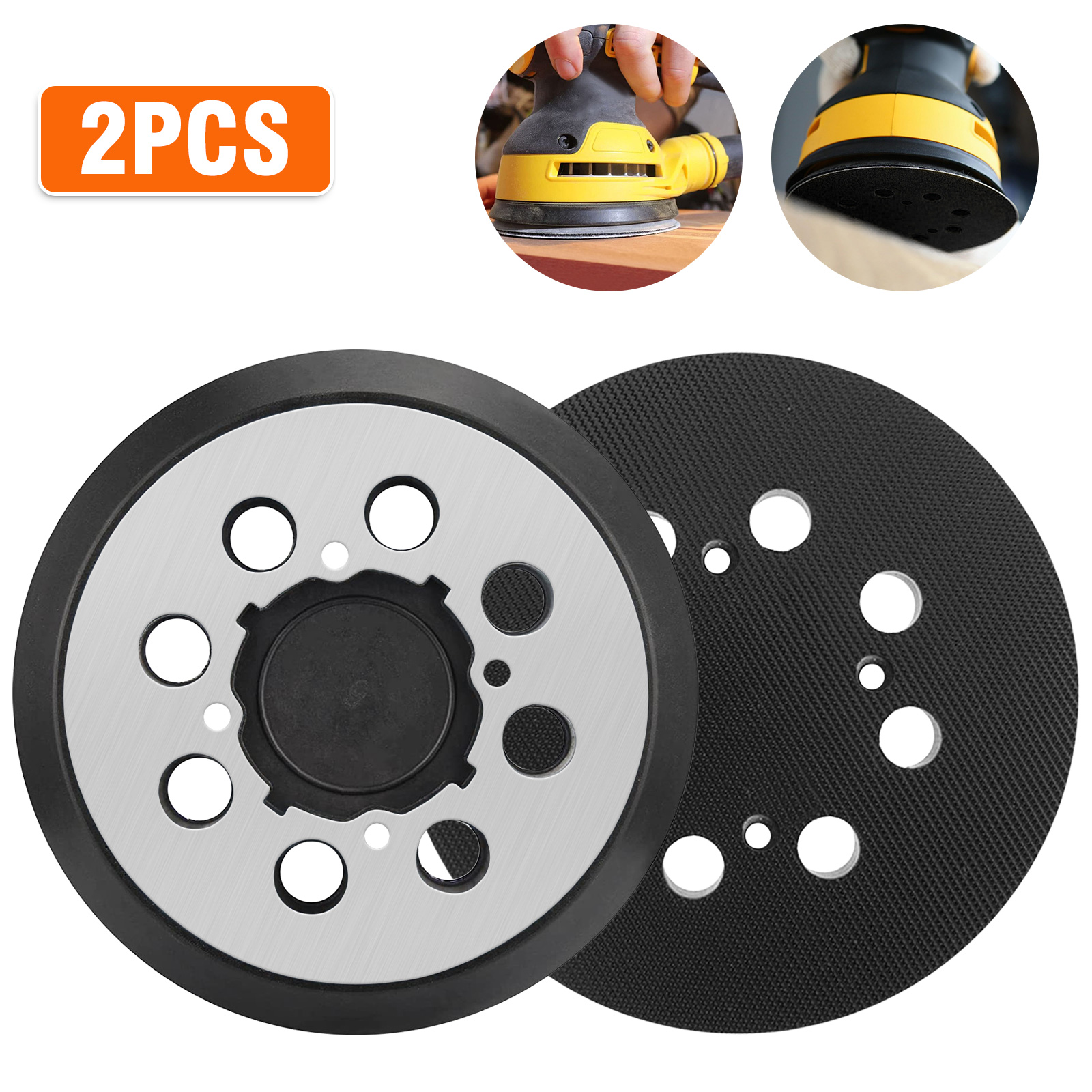 5" Hook &Loop Replacement Sander Sanding Pad For Dewalt DWE6421